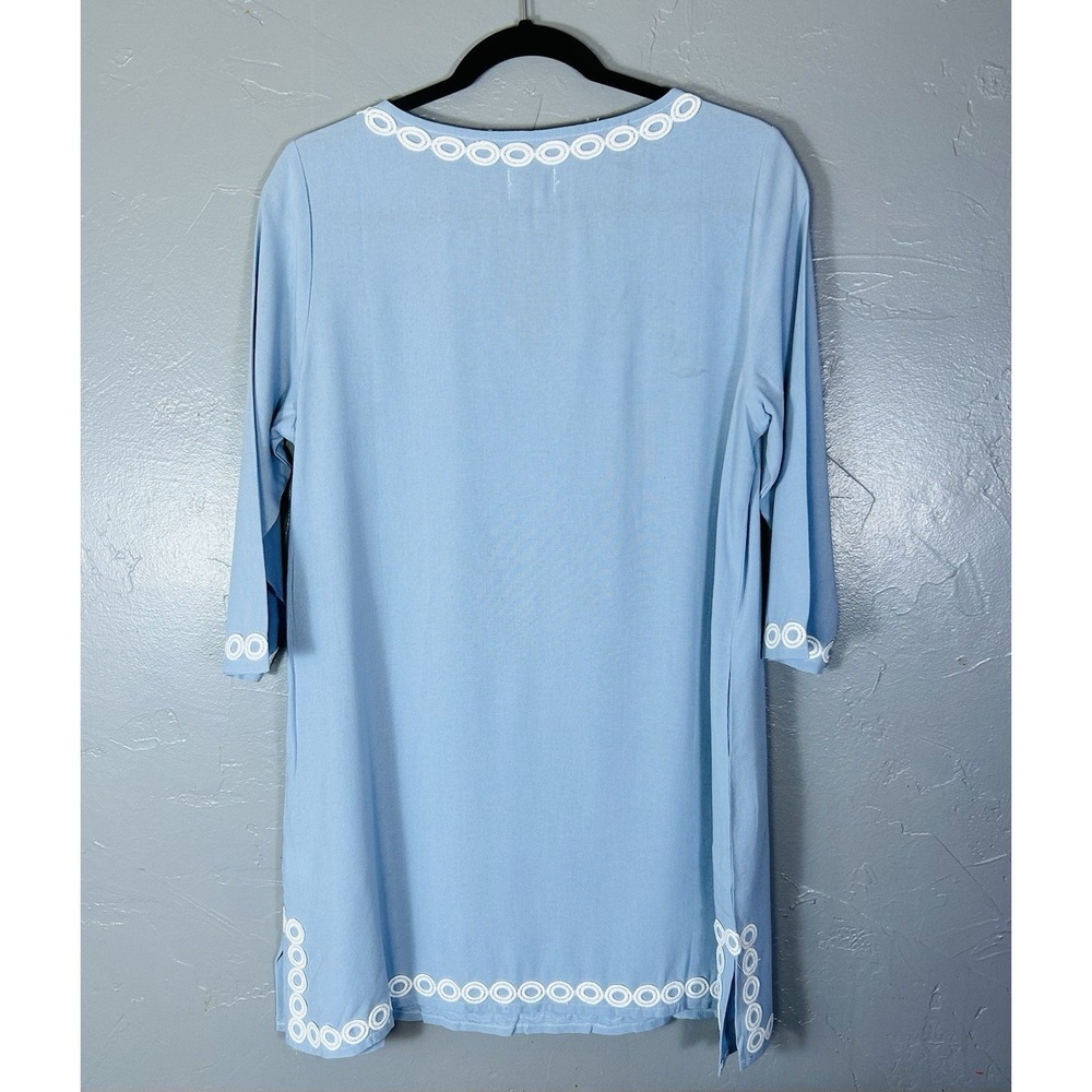 Les Canediers Signoret Tunique Women's Cover Up Dress Size M New - Picture 3 of 14